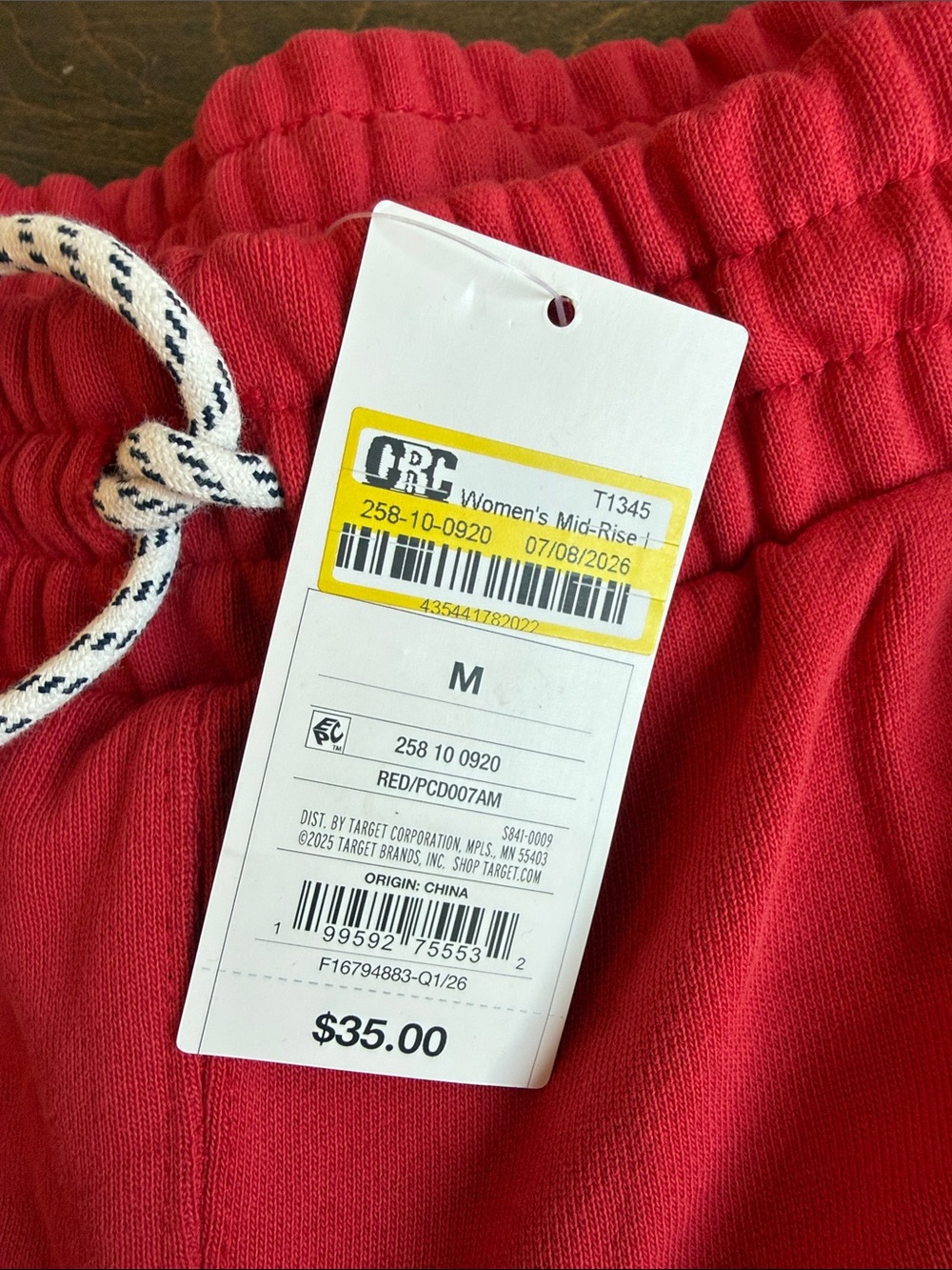 Parke Bright Pink Athletic Drawstring Shorts - Picture 4 of 4